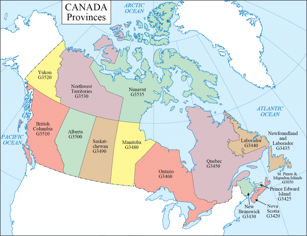 Страна канада карта. Canadian Provinces and Territories. Канада 10 провинций и 3 территории. Провинции Канады карт. Штаты Канады на карте.